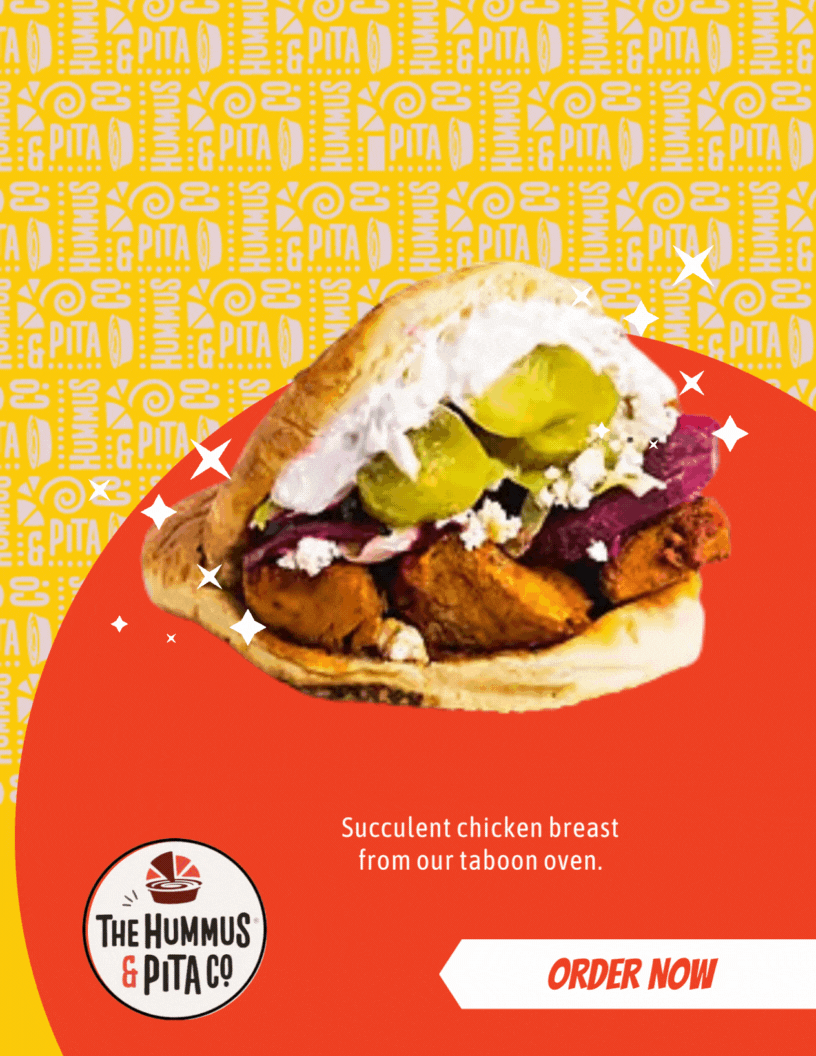 Check our Pick of the Week! The Hummus & Pita Co