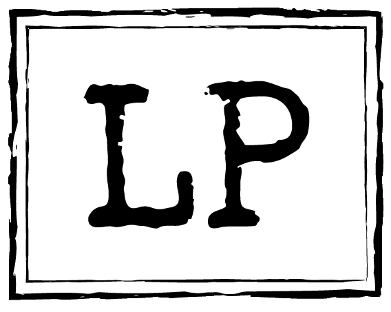 Local Pour 'LP' abbreviated logo