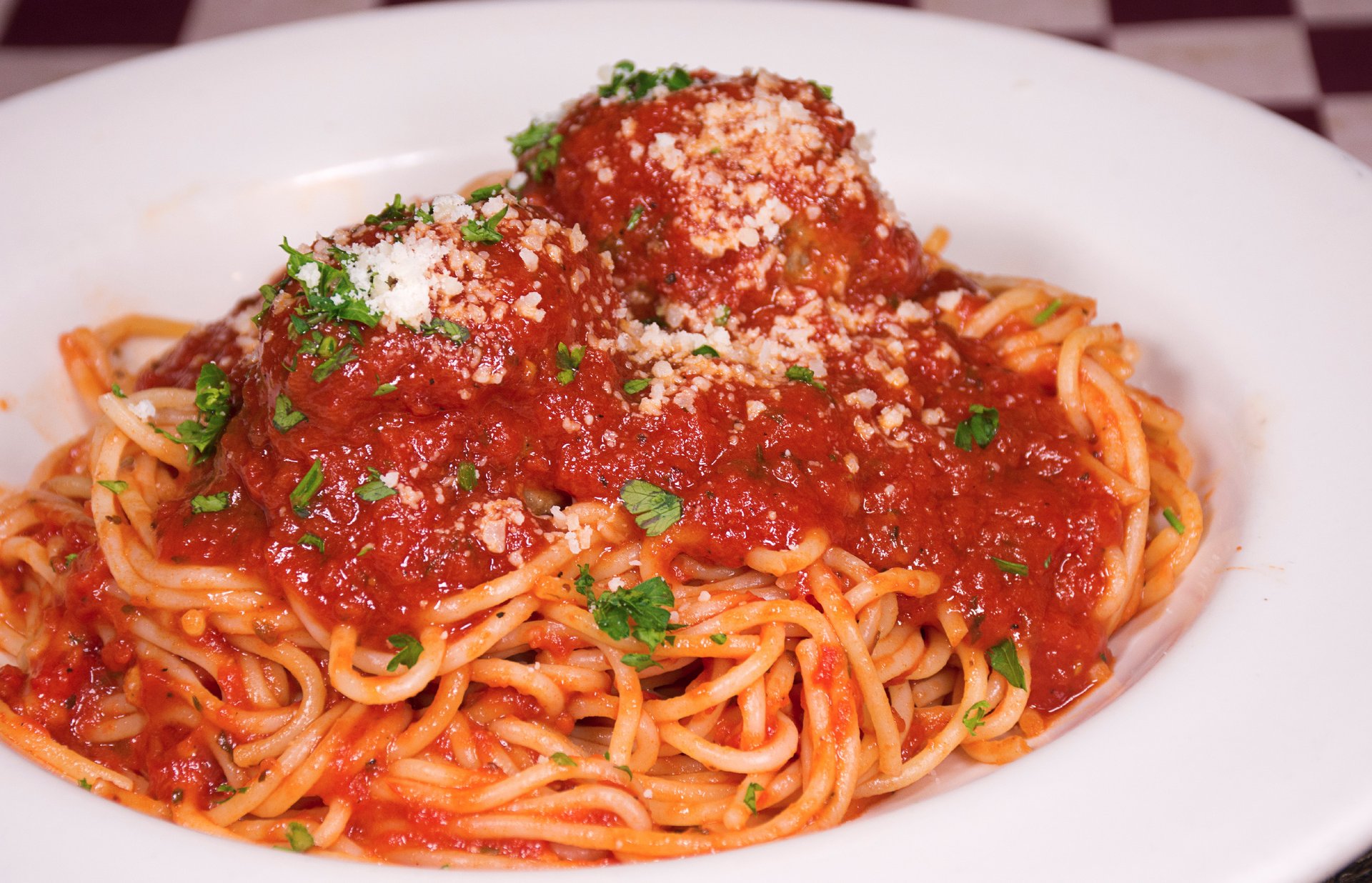 Spaghetti'N Franks Casserole and V-8 A La Mode - Mid-Century Menu