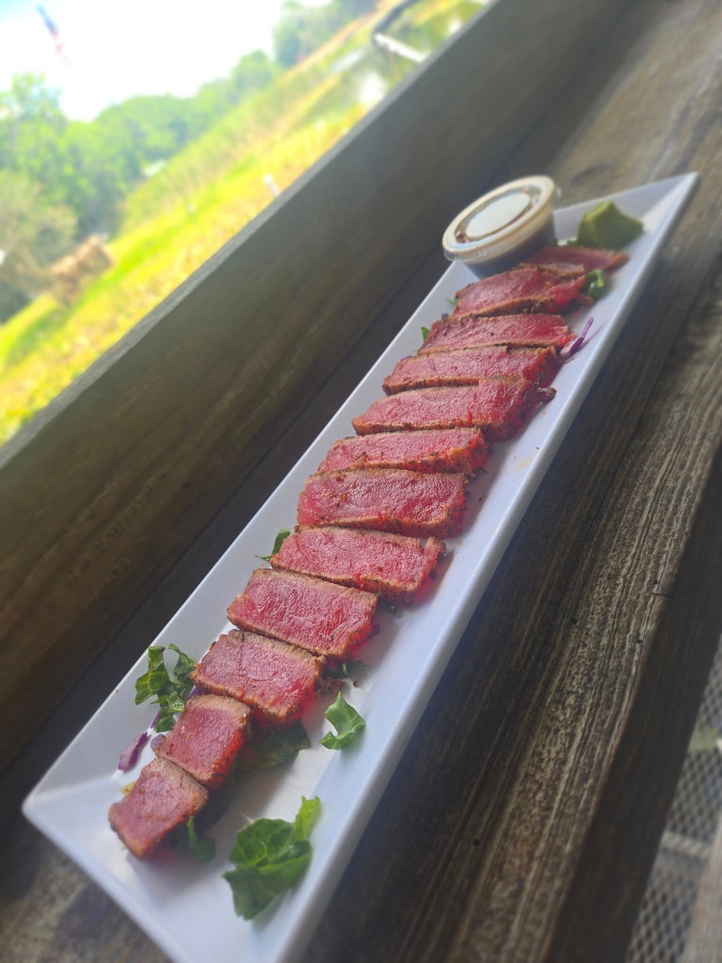 Ahi Tuna Gator Bay Bar Grill American Restaurant in Leesburg, FL