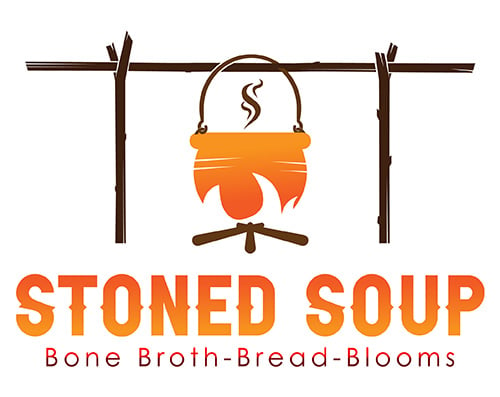 Stone Soup Bone Broth-Bread-Blooms
