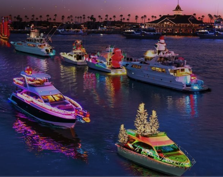 Join Us for The Newport Beach Christmas Boat Parade! The Winery