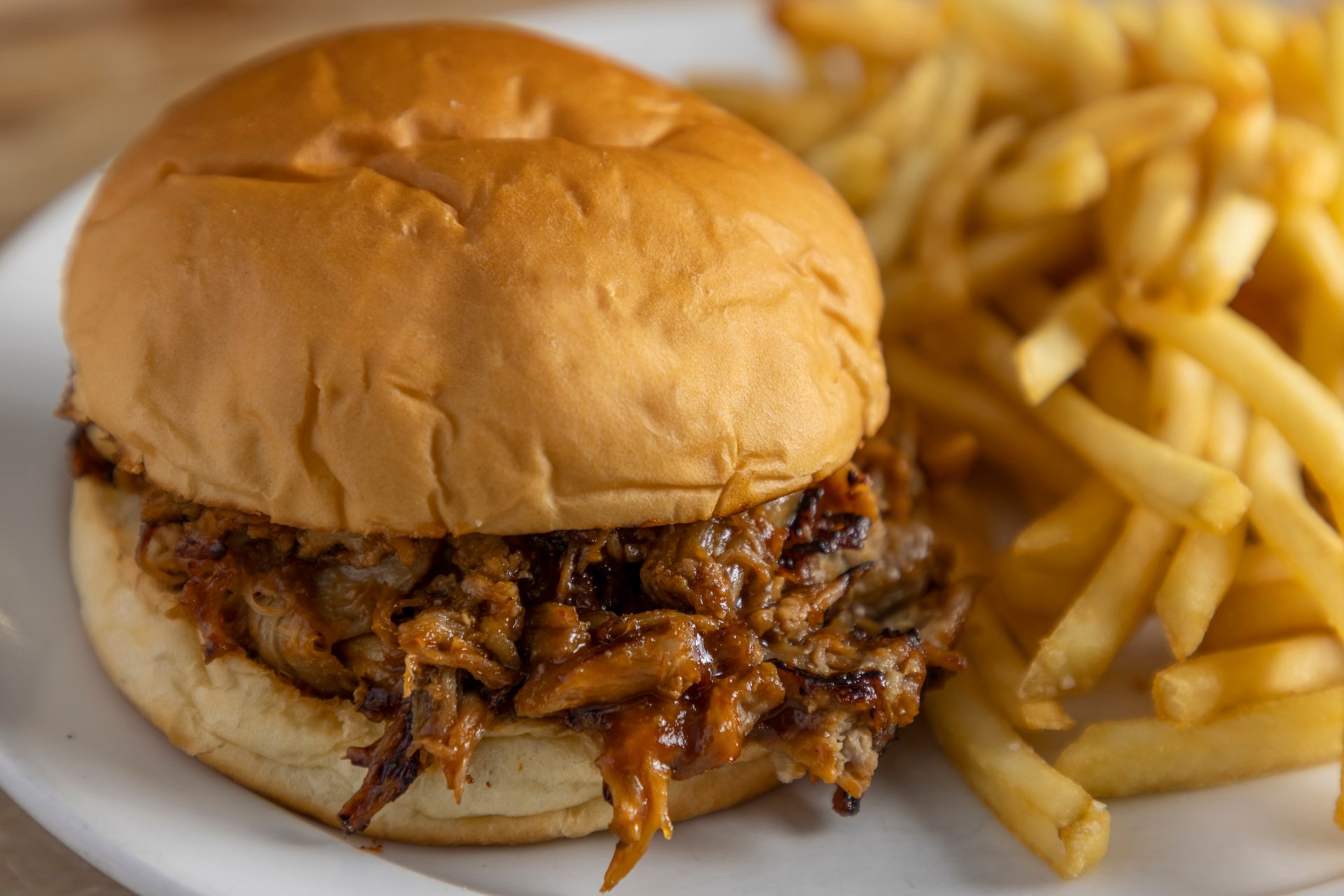 BBQ Pulled Pork Sandwiches –