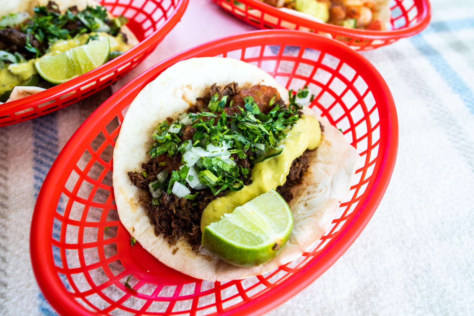 Shrimp Taco - Bobcat Quickie Tacos - Tex-Mex Restaurant in San