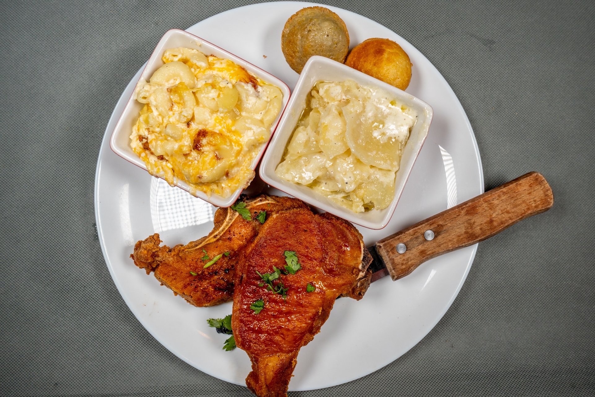 Center Cut Pork Chops - Menu - Zanzibar Soul Fusion