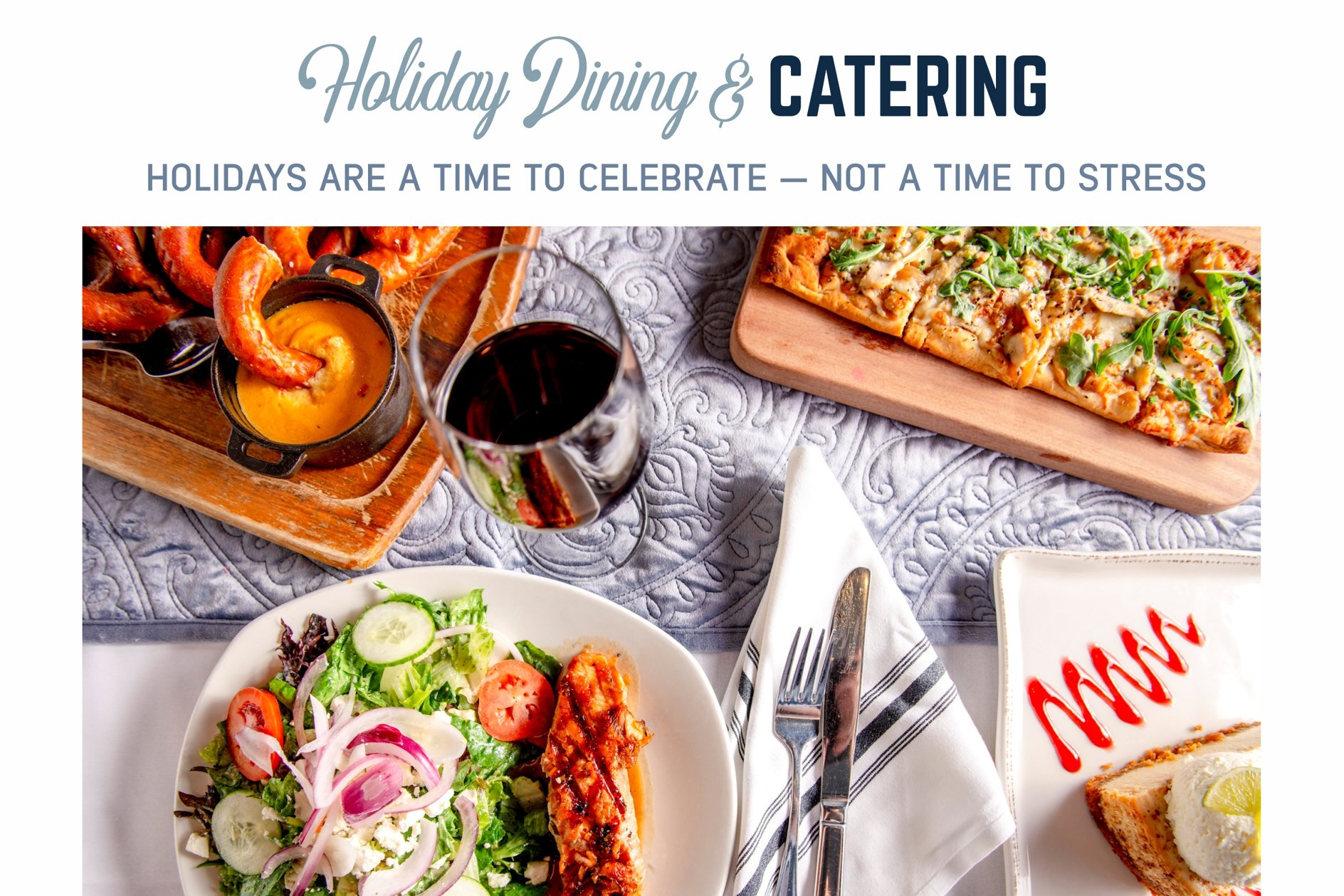 a complete guide to holiday catering for restaurants:... Holiday Catering & Dining - Grillsmith: Craft By Fire