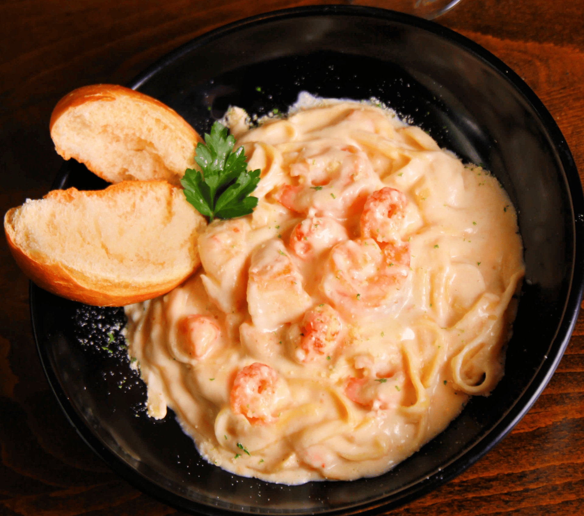Seafood Alfredo