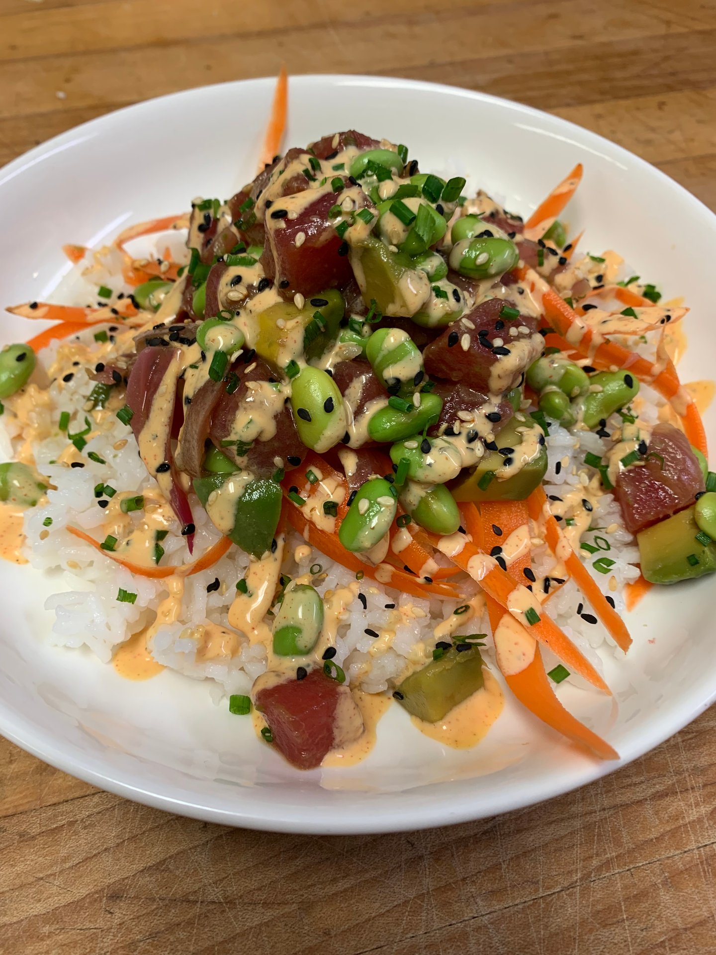 Poke Bowl - Cafe Menu - Dog Watch - Cafe in CT