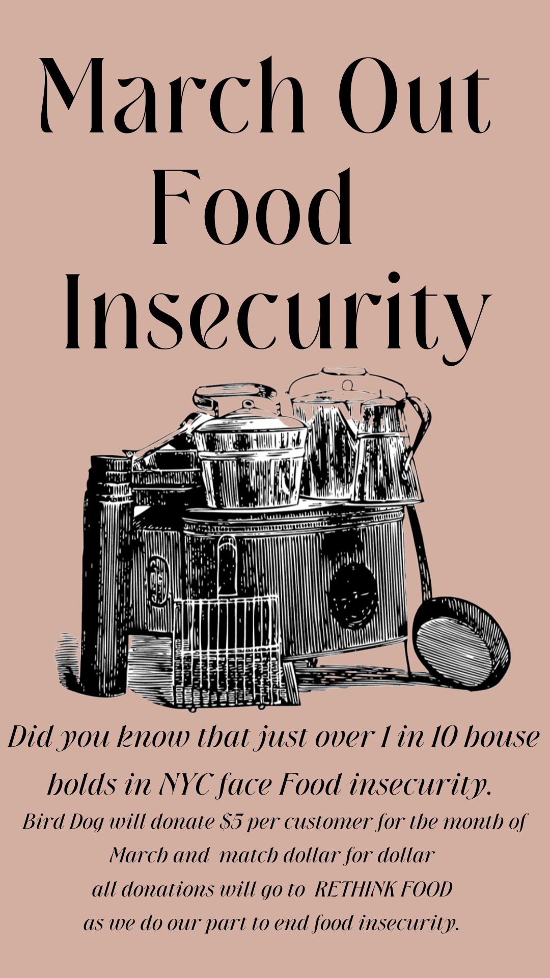 March out food insecurity 