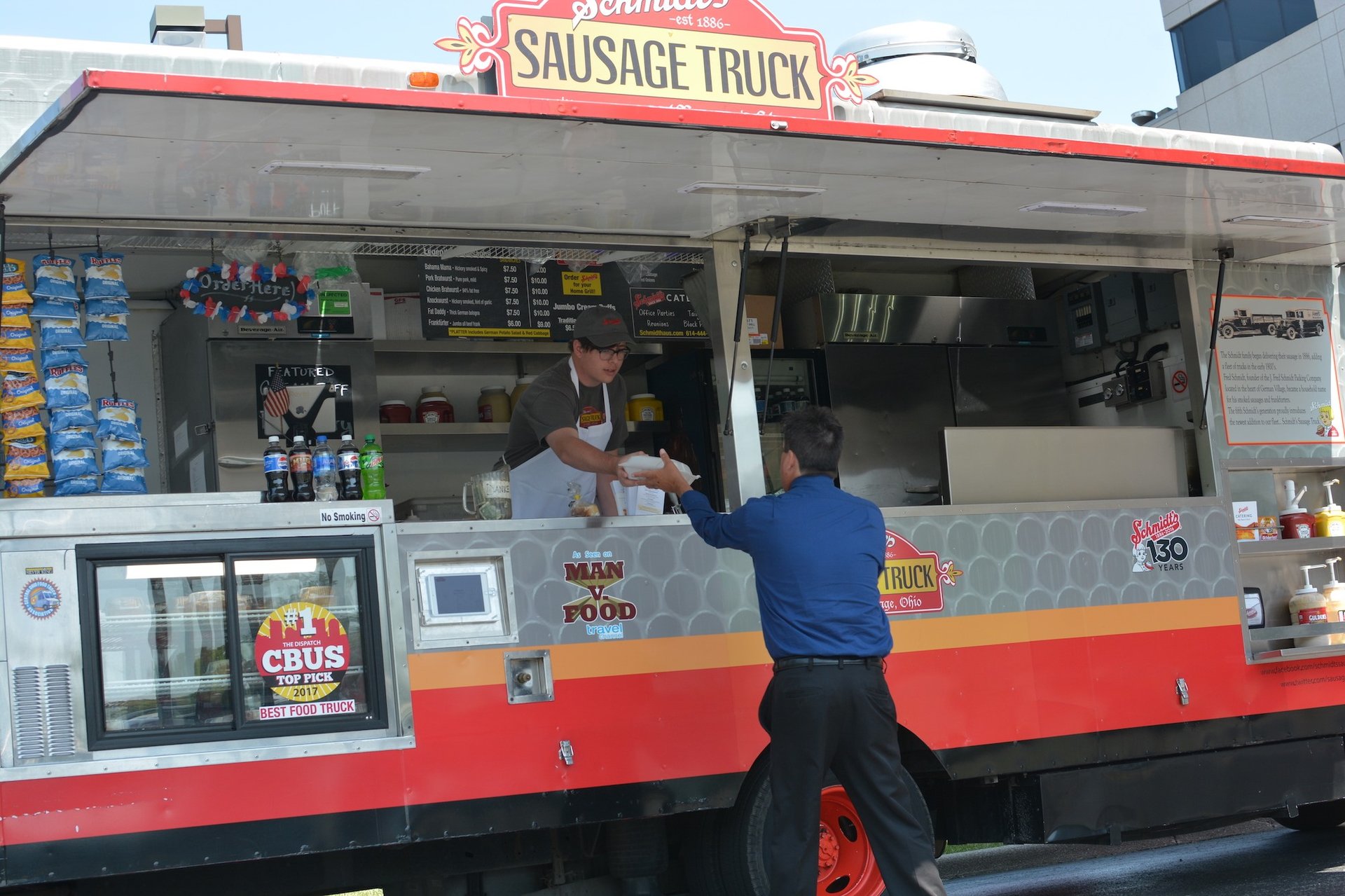 Schmidt's Sausage Truck - Mother Stewart's