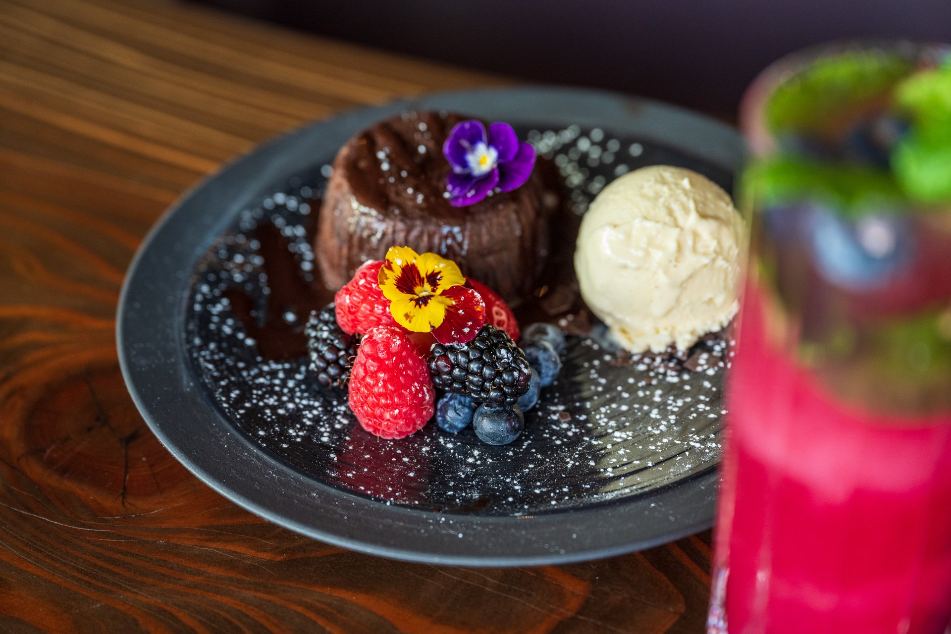 Chocolate Molten Cake - Dessert - LB Steak - Bishop Ranch - Steak House in  San Ramon, CA