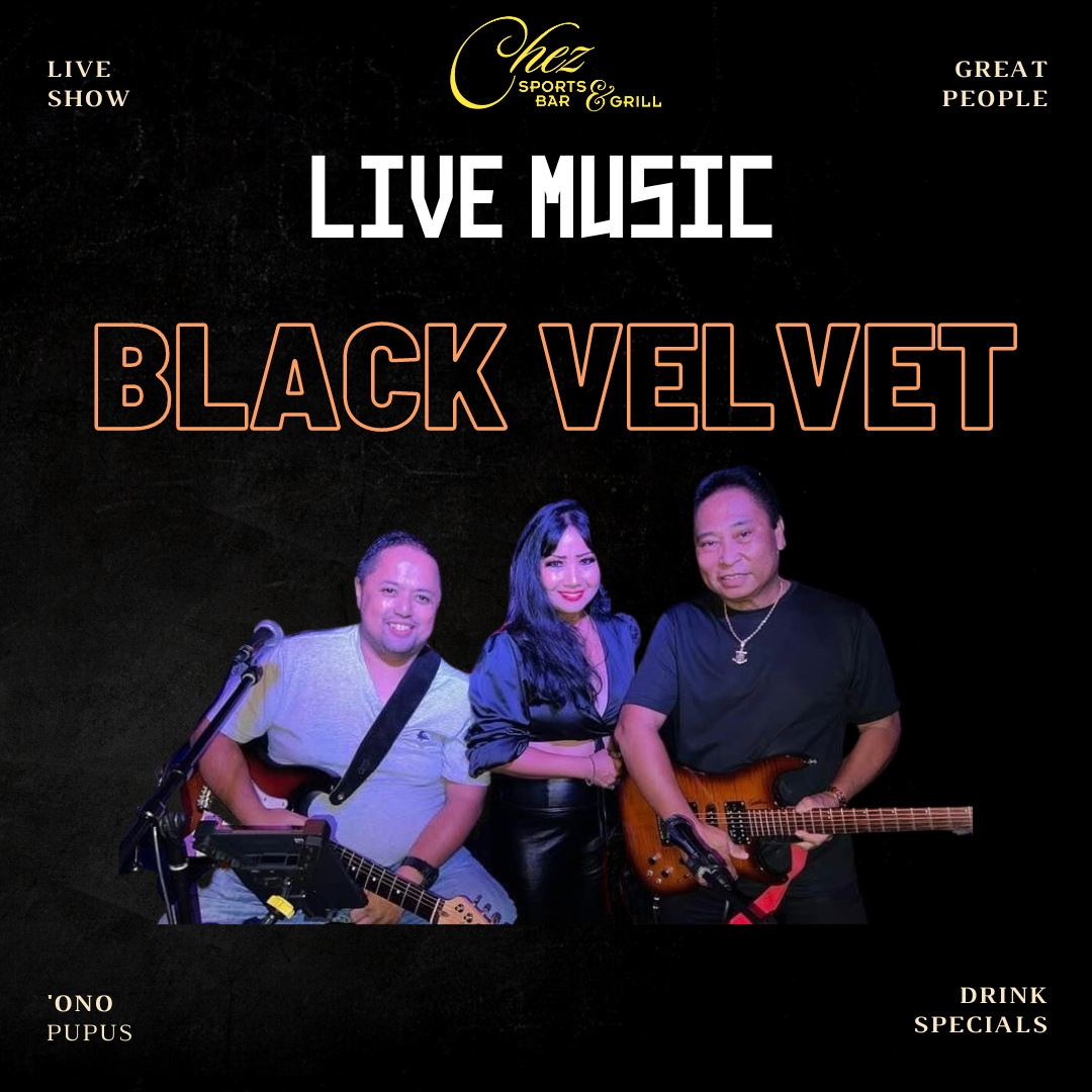 Black Velvet Chez Sports Bar & Grill Restaurant in Aiea, HI