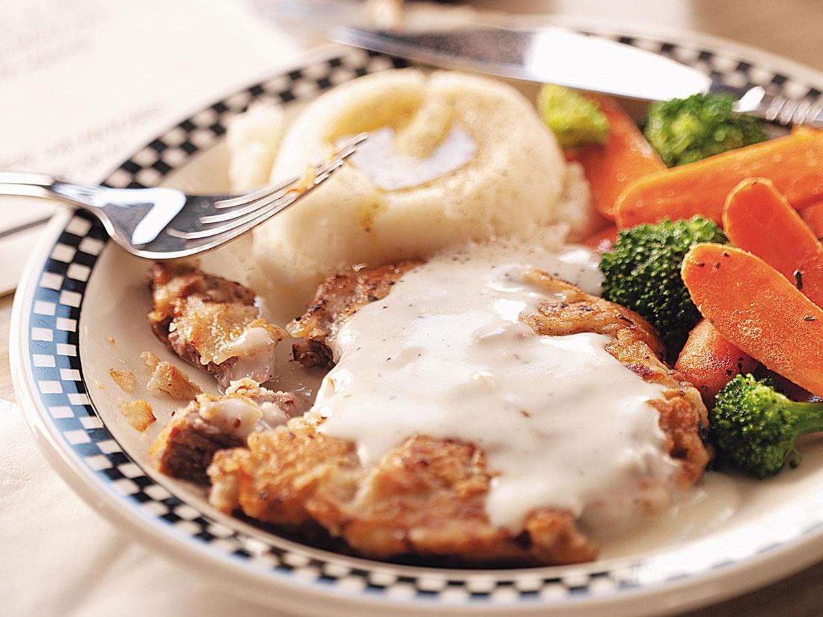 Country Fried Steak [Chicken Fried Steak] - The Cooking Bride