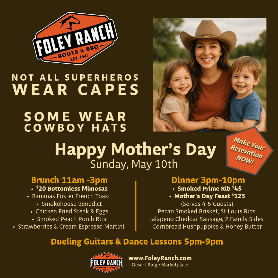 Mother's Day at The Ranch - Foley Ranch