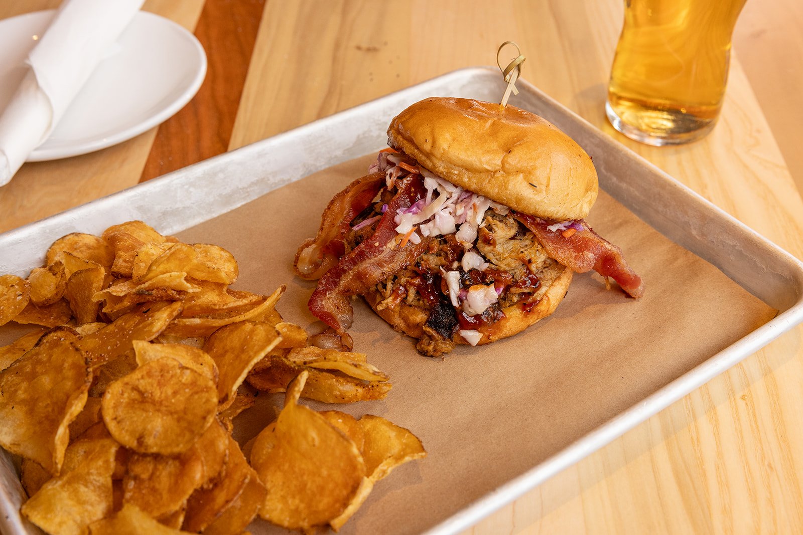 Boneless Pork Pork Shoulder Memphis Style Pulled Pork Sandwich