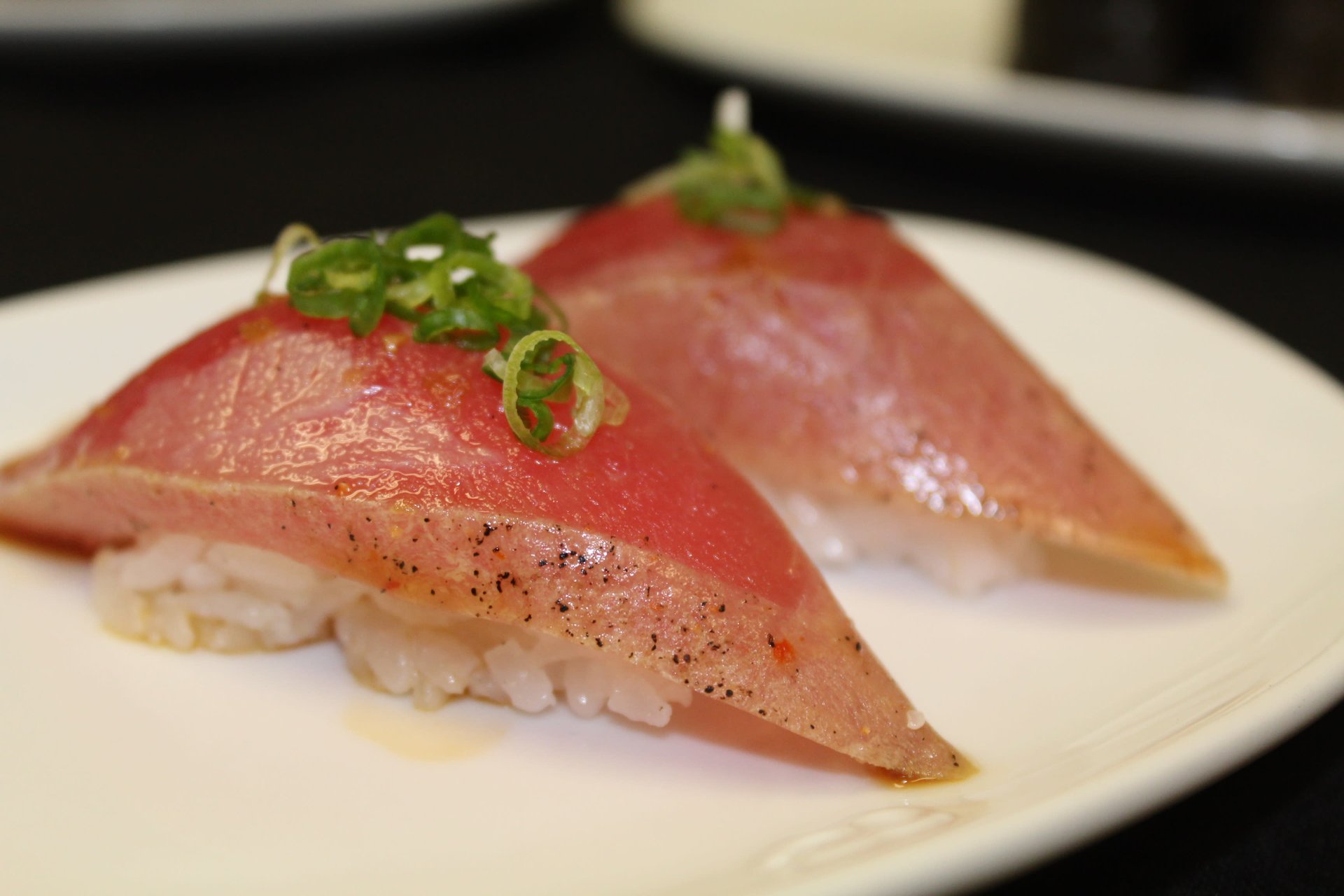 Seared Tuna Nigiri * - Sushi 101 - Japanese Restaurant in Tempe, AZ, image size:1920x1280