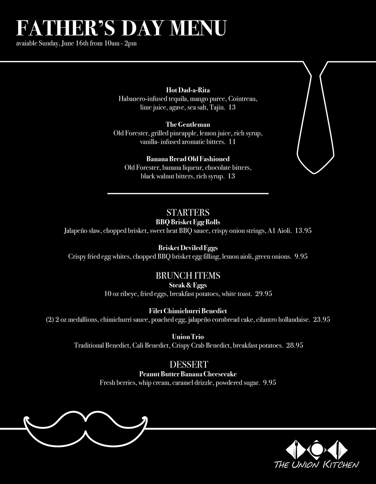 Father's Day Brunch The Union Kitchen