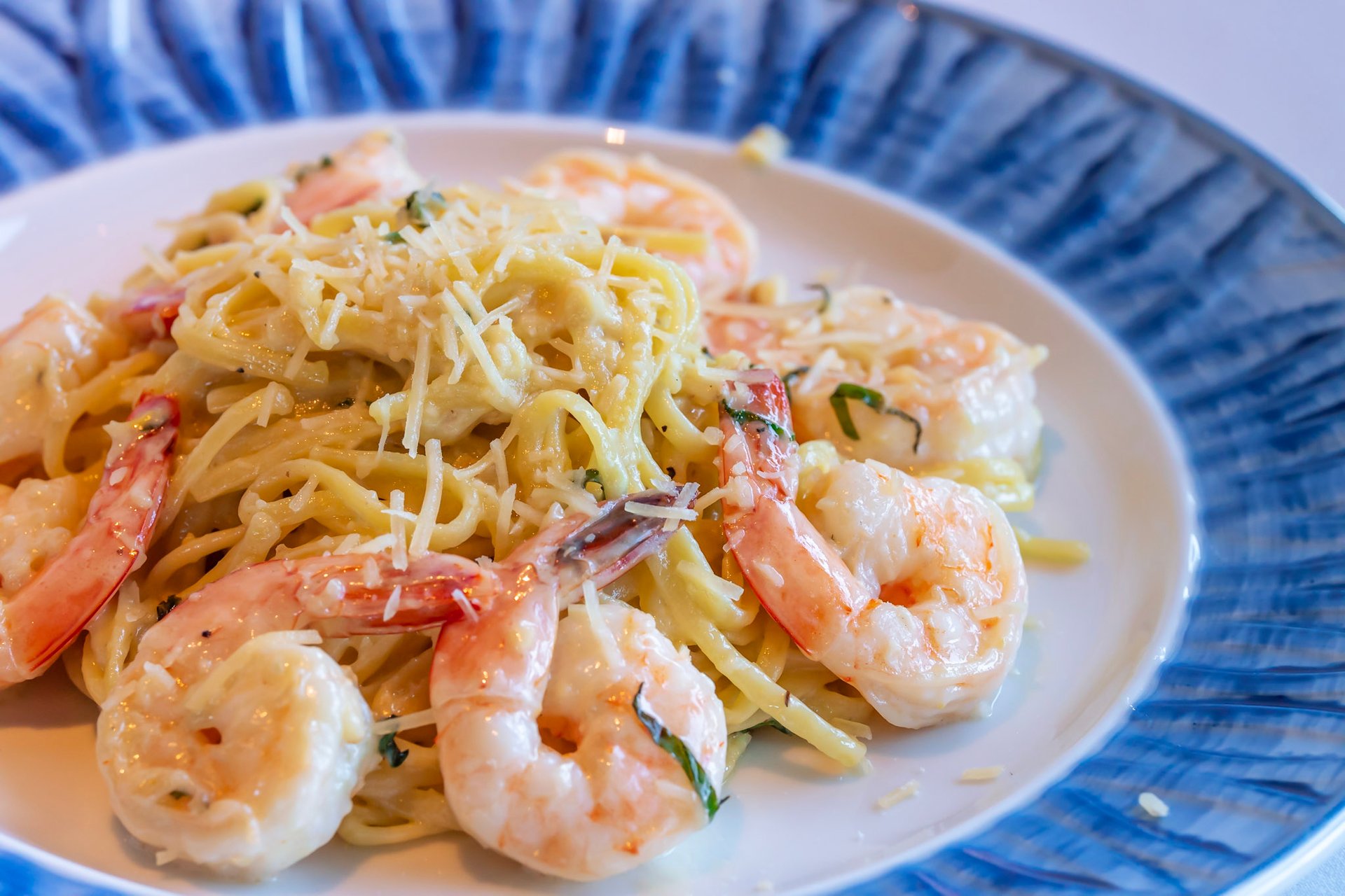 Shrimp Scampi, Lunch & Dinner Menu