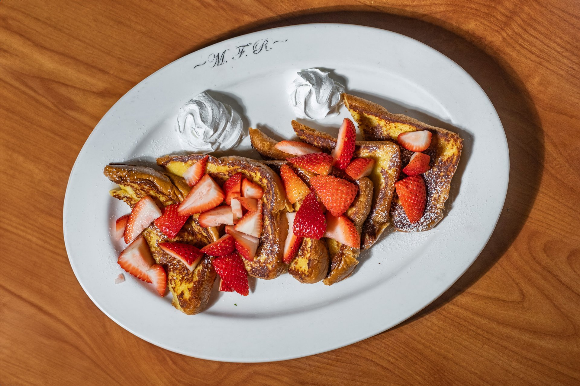 French Toast - Marietta Diner - Classic neon-fronted diner open 24/7