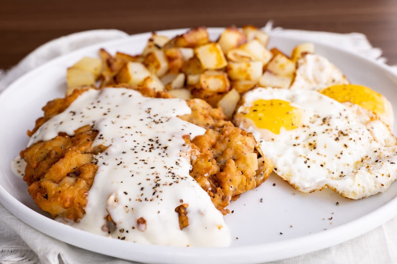 Country Fried Steak Gravy Recipe Chicken Fried Steak Recipe