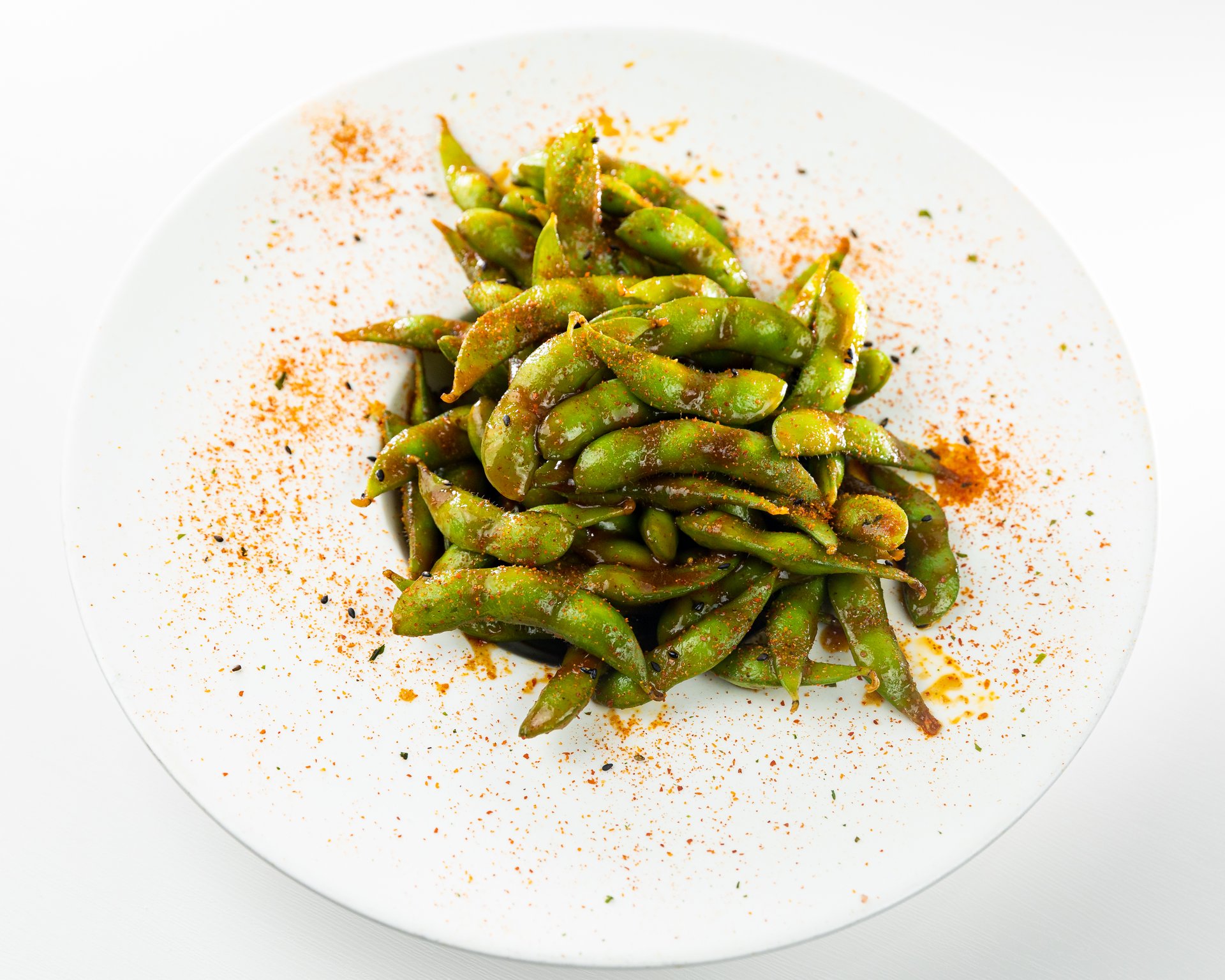 Spicy Edamame - Zen Japanese Grill & Sushi Bistro - Sushi