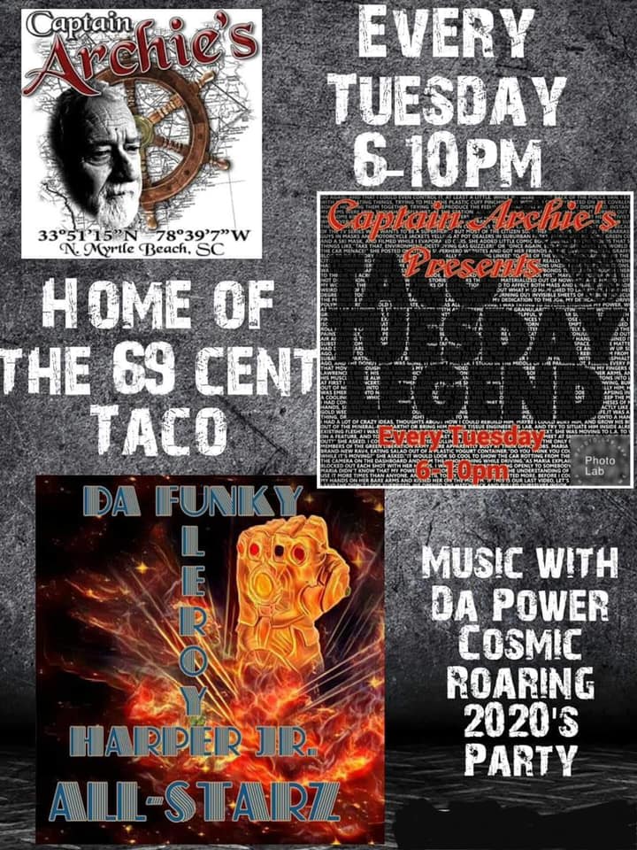 TACO TUESDAY!!! with Funky Leroy Harper and the Allstars ...