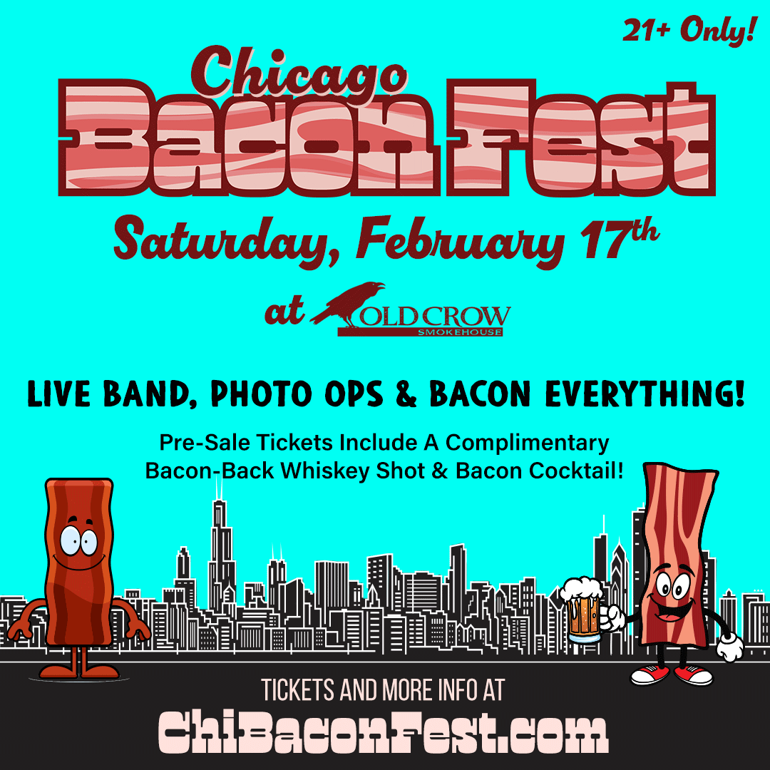 Chicago Bacon Fest Old Crow Smokehouse Barbecue Restaurant
