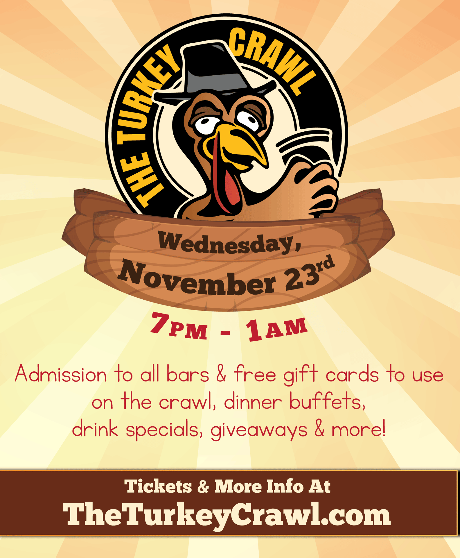 THE WRIGLEY TURKEY CRAWL Old Crow Smokehouse Barbecue Restaurant