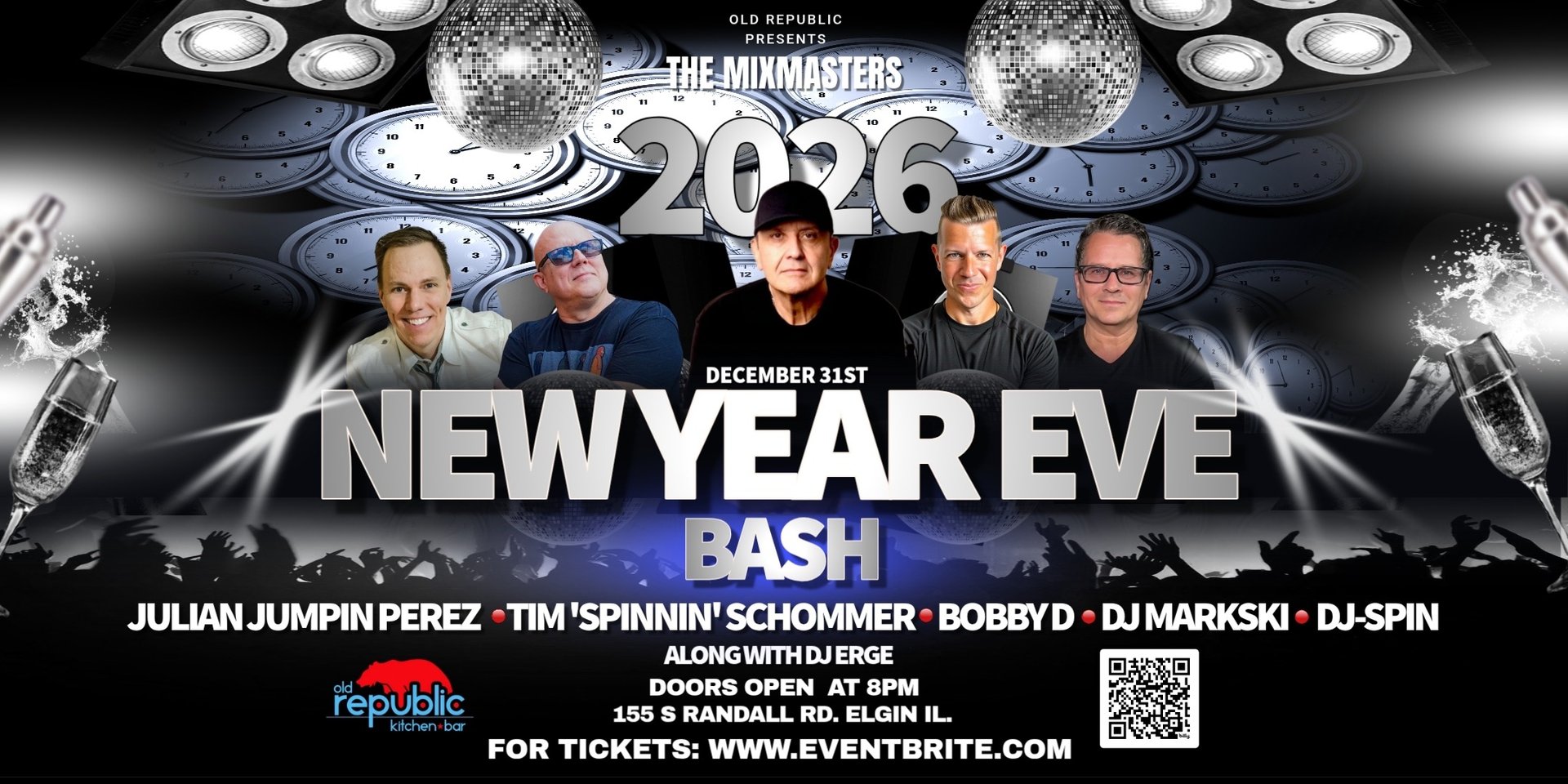 The Mixmasters New Year's Eve Bash - Old Republic [Kitchen + Bar