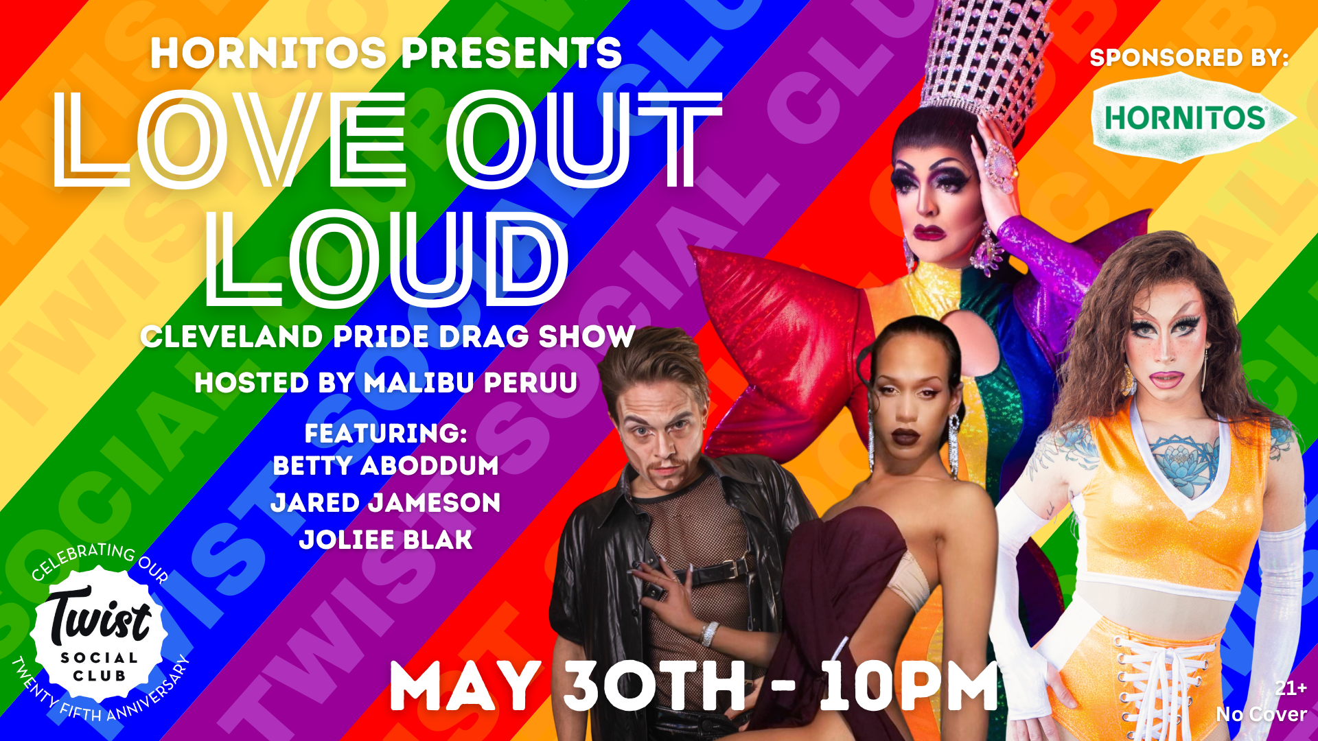 Love out Loud: Pride Drag Show - Twist Social Club - Night club in ...