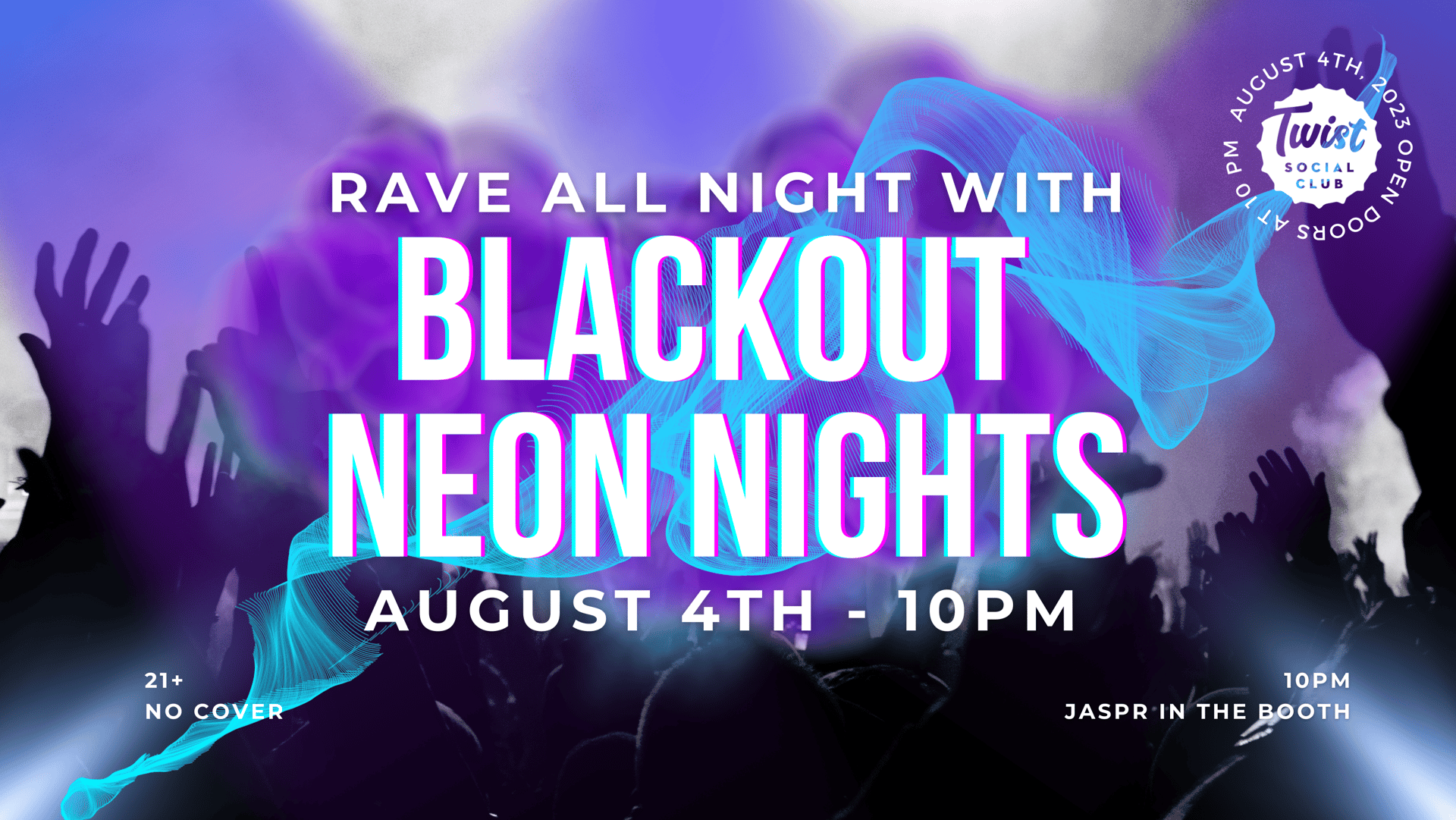 Blackout Neon Nights - Twist Social Club - Night club in Cleveland, OH