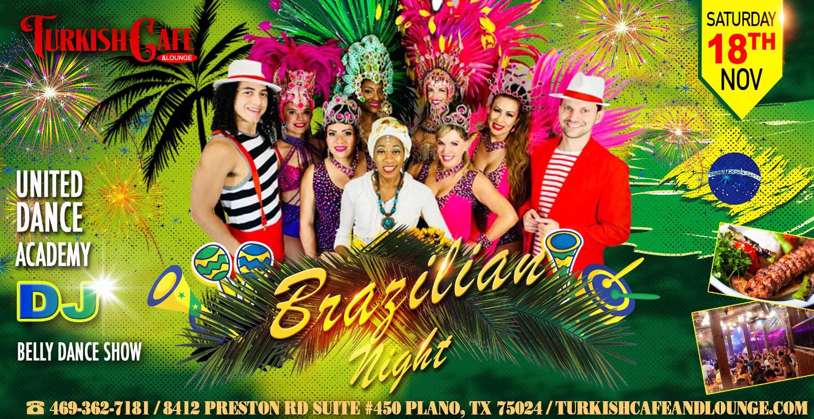 Brazilian Night! - WWW.TURKISHCAFEANDLOUNGE.COM