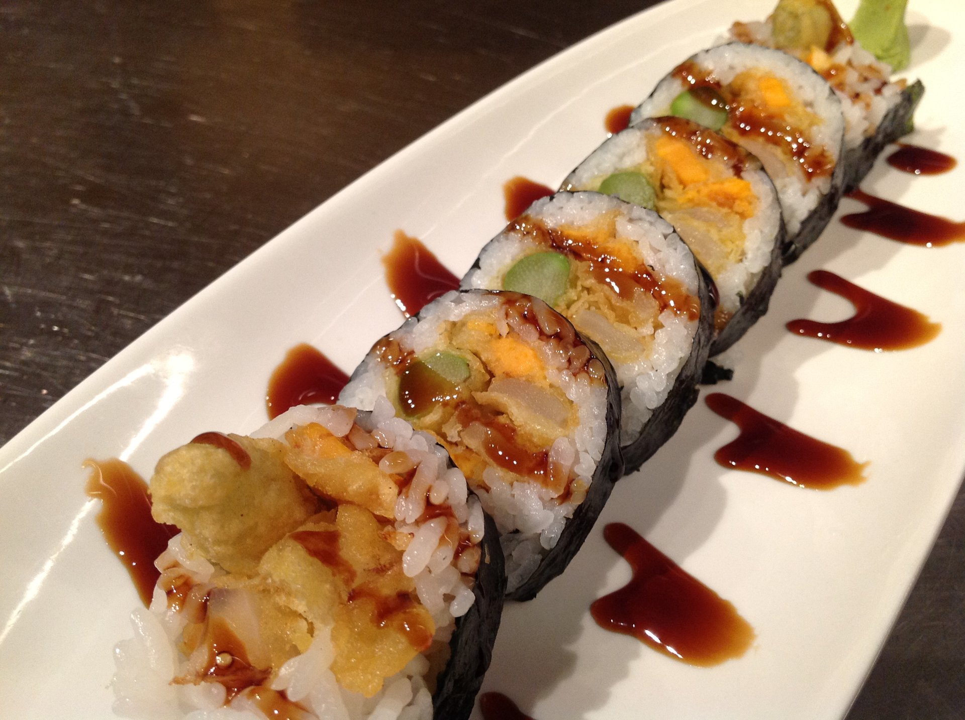 Veggie Tempura Roll - Xengo Fusion Kitchen and Sushi - Asian