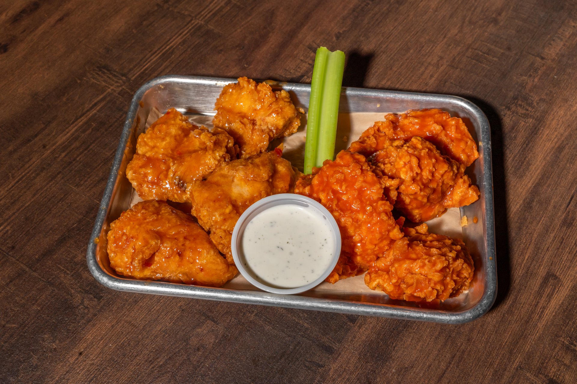 10 bone in wings - Wings Pizza and Things - Chicken Wings