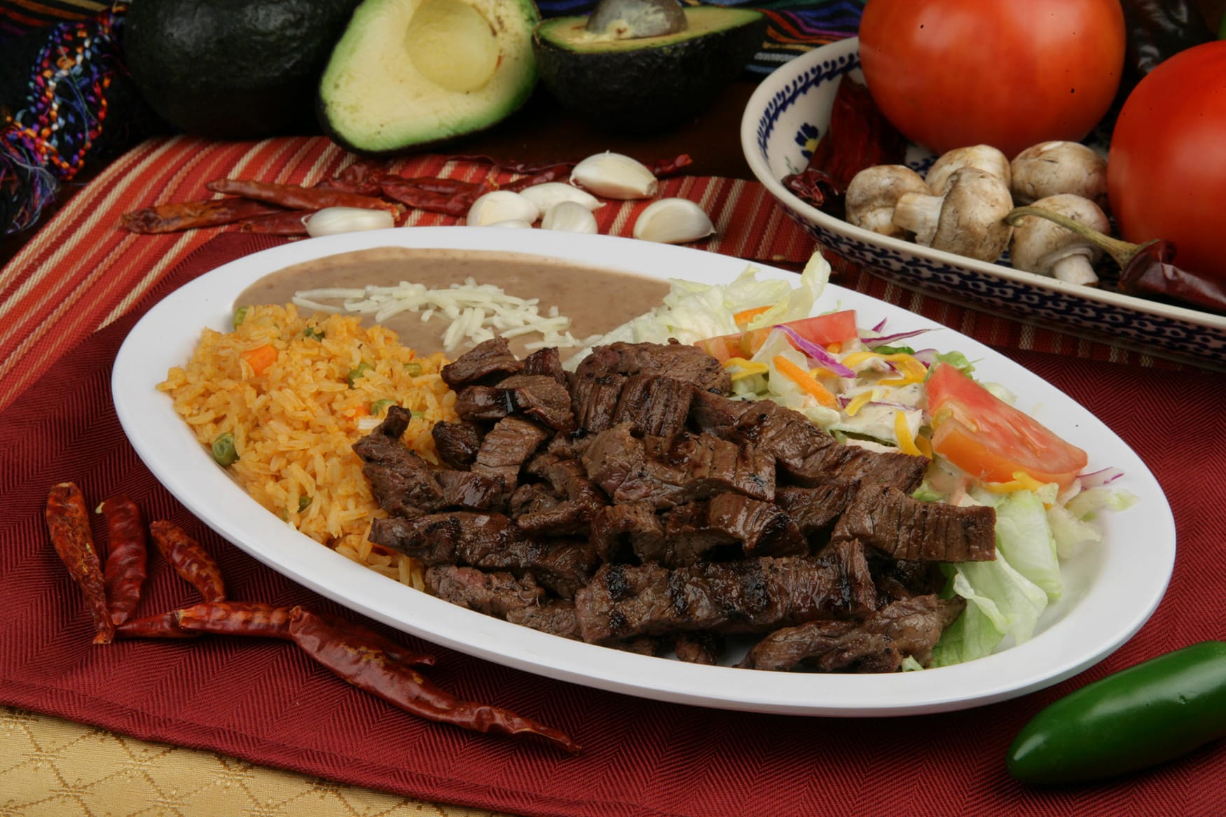 Carne asada plate discount
