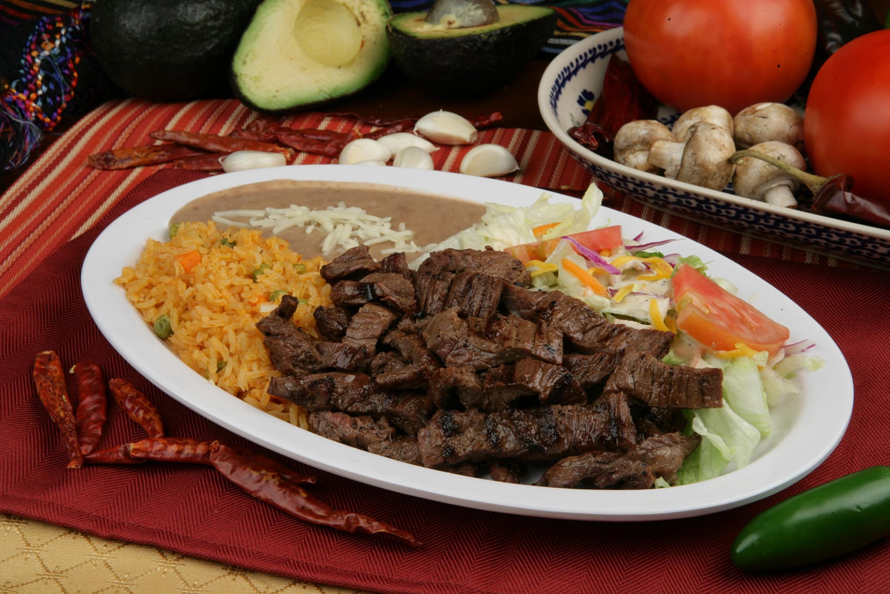 Carne Asada Plate - El Corral SuperMarket