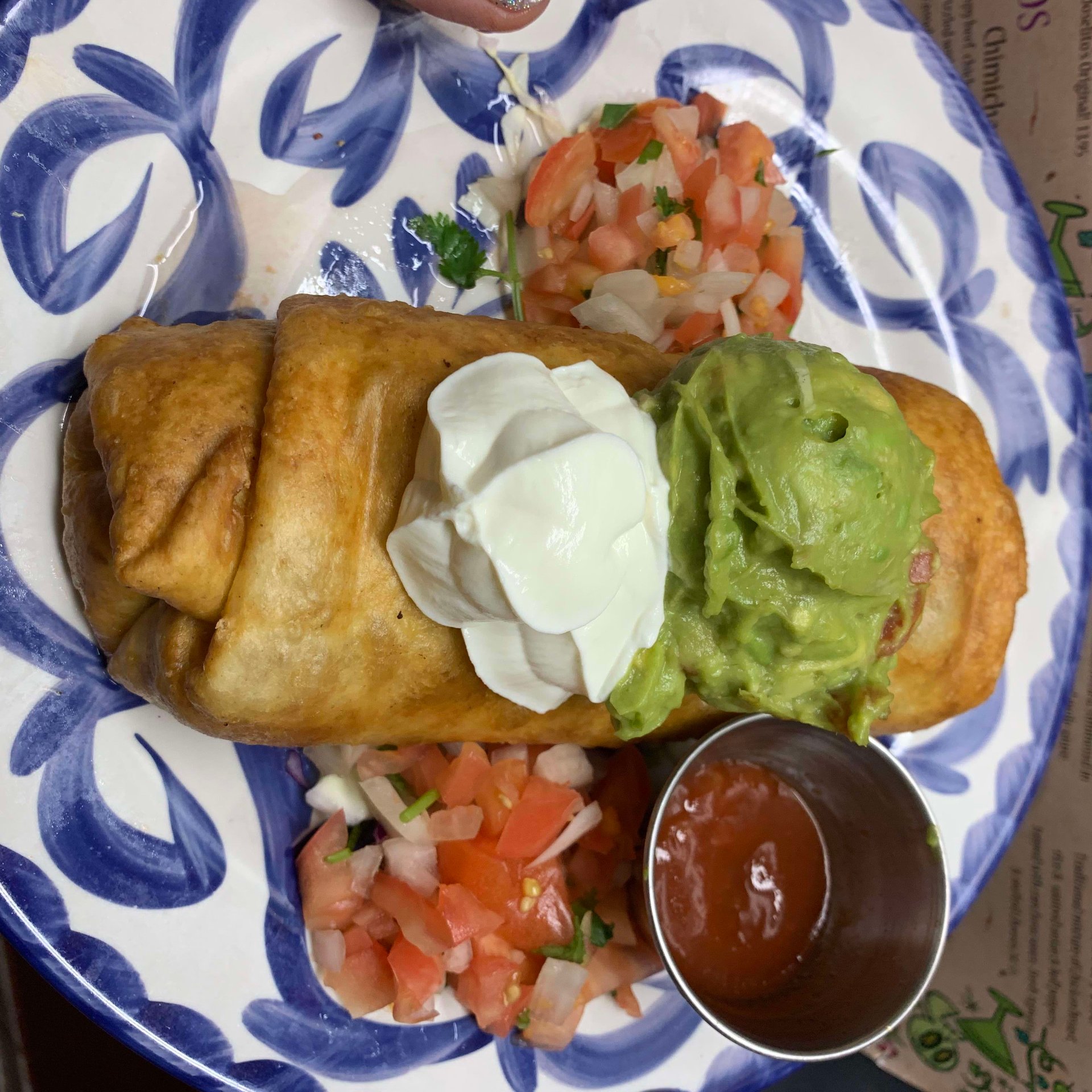 The chimichanga in Mexican cuisine - Gastronomic Information