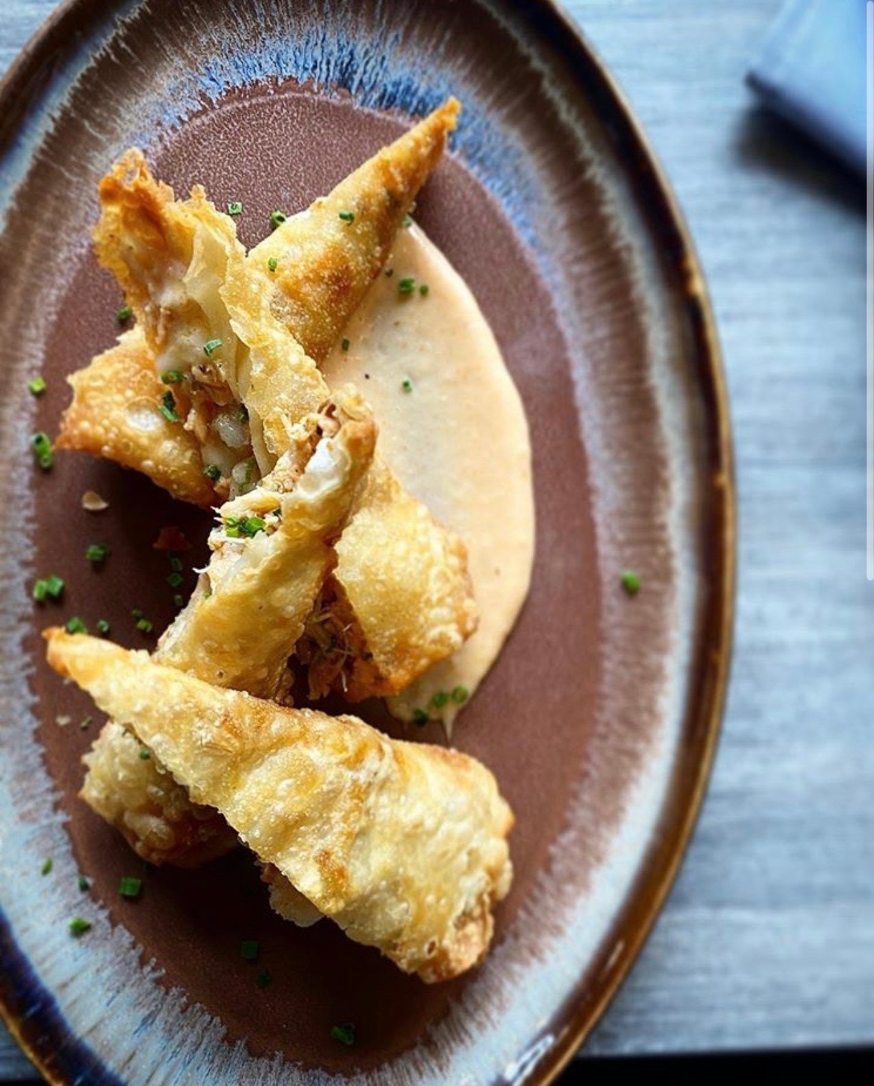 Seafood Egg Rolls - Roc South Cuisine & Cocktail - Southern