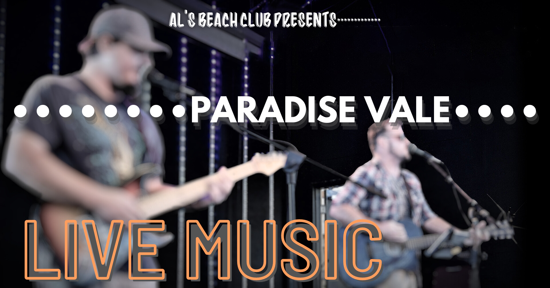 🎶 Live Music: Paradise Vale 🎵 - Al's Beach Club