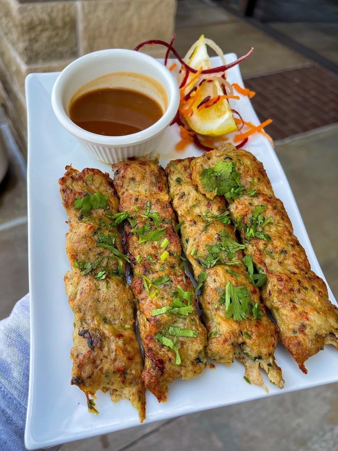 Malai Seekh Kebab Chicken Reshmi Kabab Price Malai Tikka Chicken