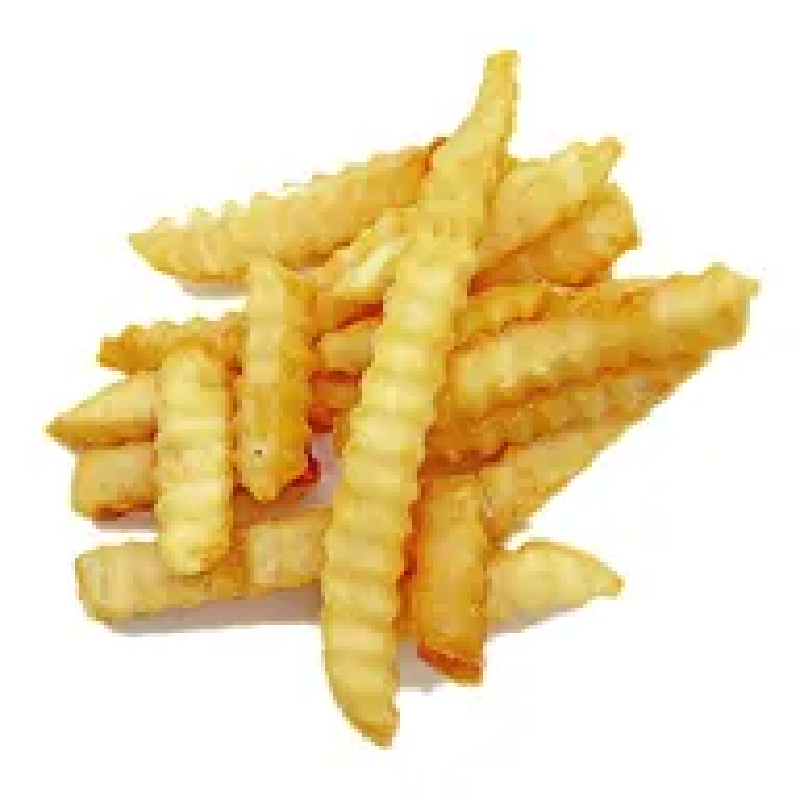 Crinkle Cut Fries, Our Menu