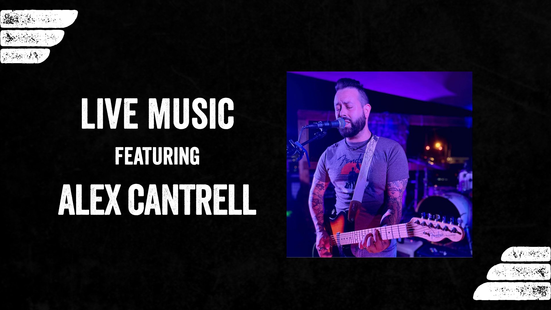 Live Music - Alex Cantrell - American Food & Live Music Restaurant ...