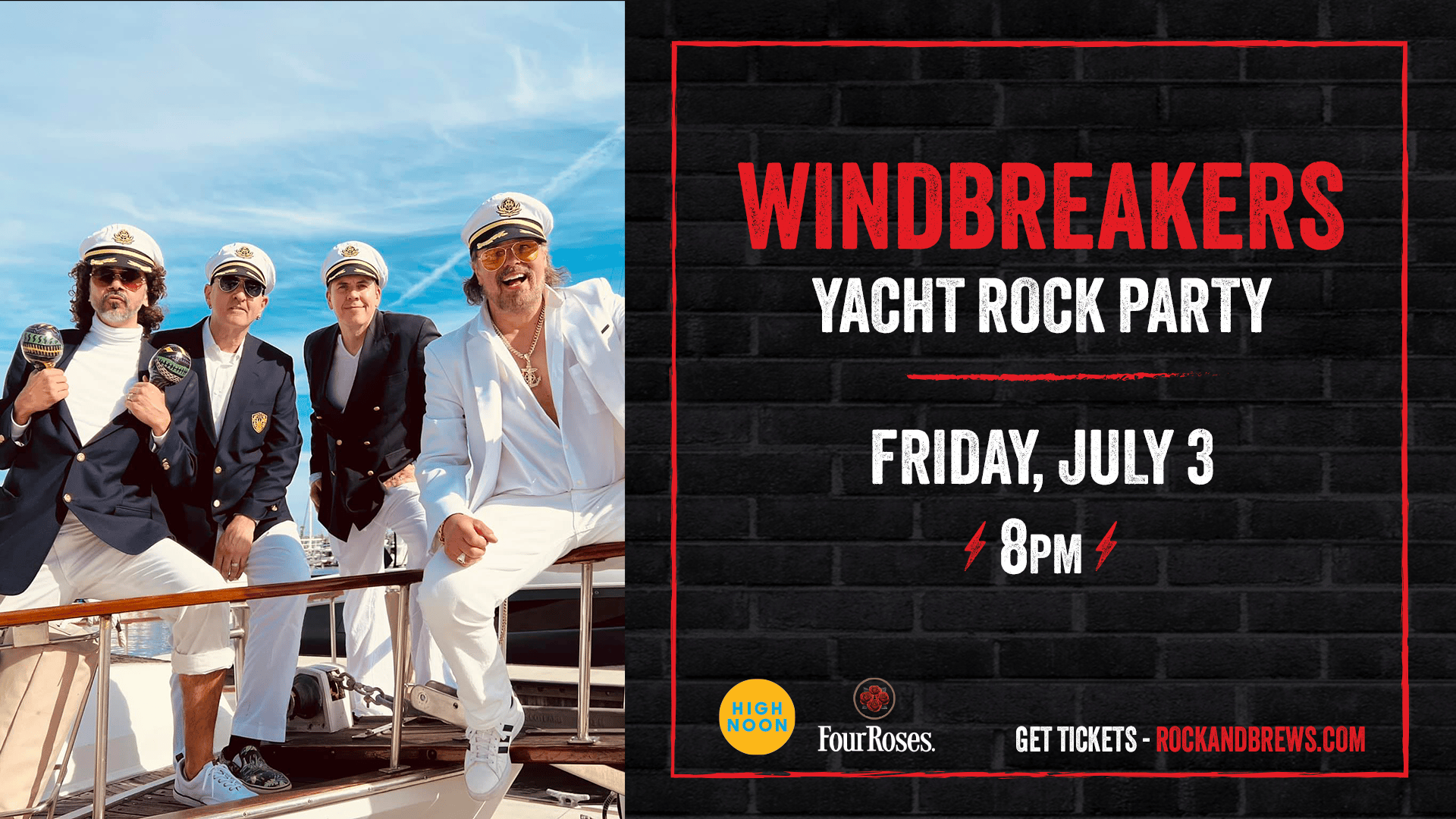 Live Music - Windbreakers - American Food & Live Music Restaurant