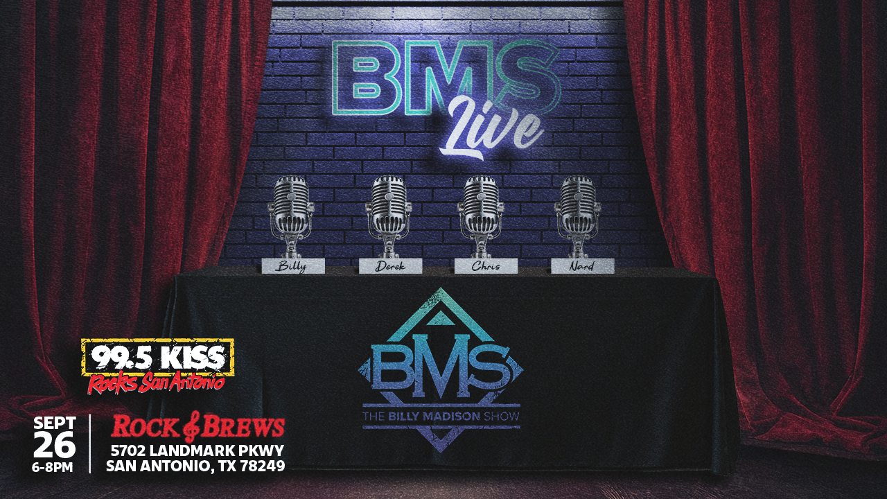 99.5 KISS Radio: The Billy Madison Show - Live at Rock & Brews