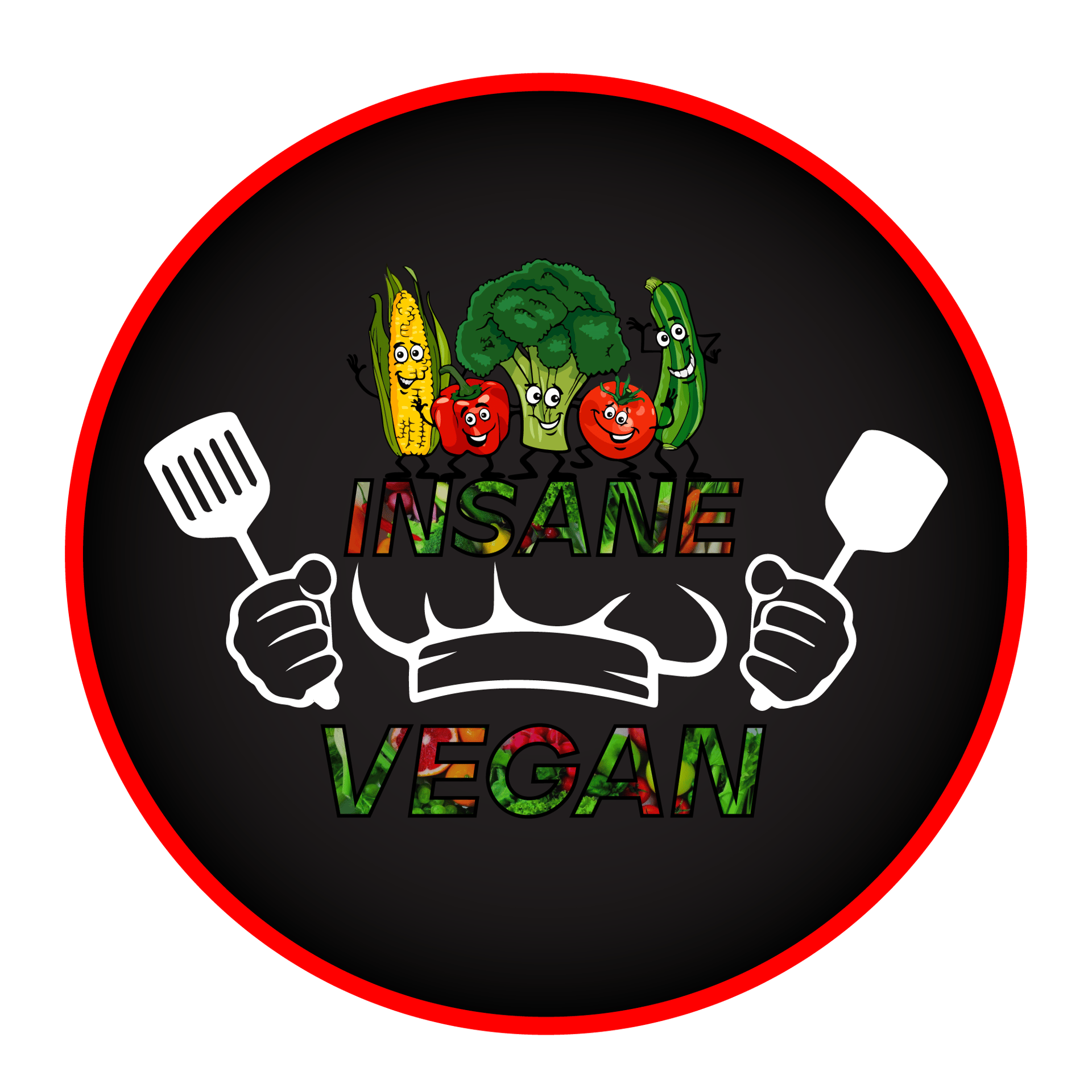 insane vegan logo