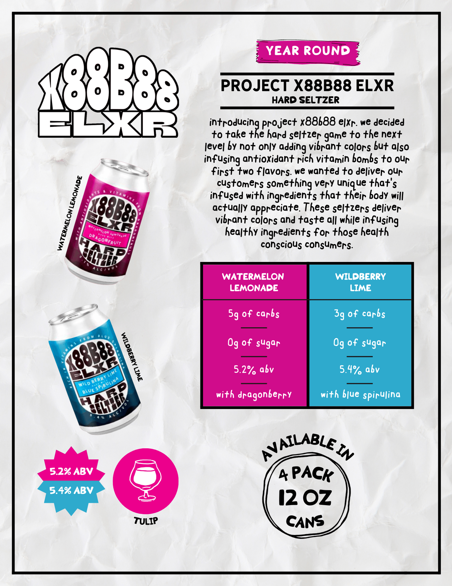 Project X88B88 Elxr - Voodoo Brewing Company - Award‑Winning Craft