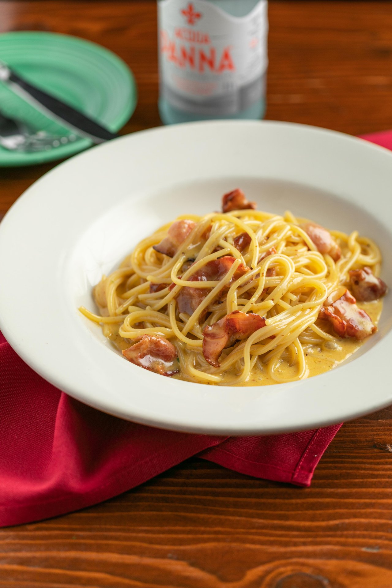 Spaghetti Carbonara - Dinner Menu - Colori Kitchen - Italian Restaurant in  Los Angeles, CA