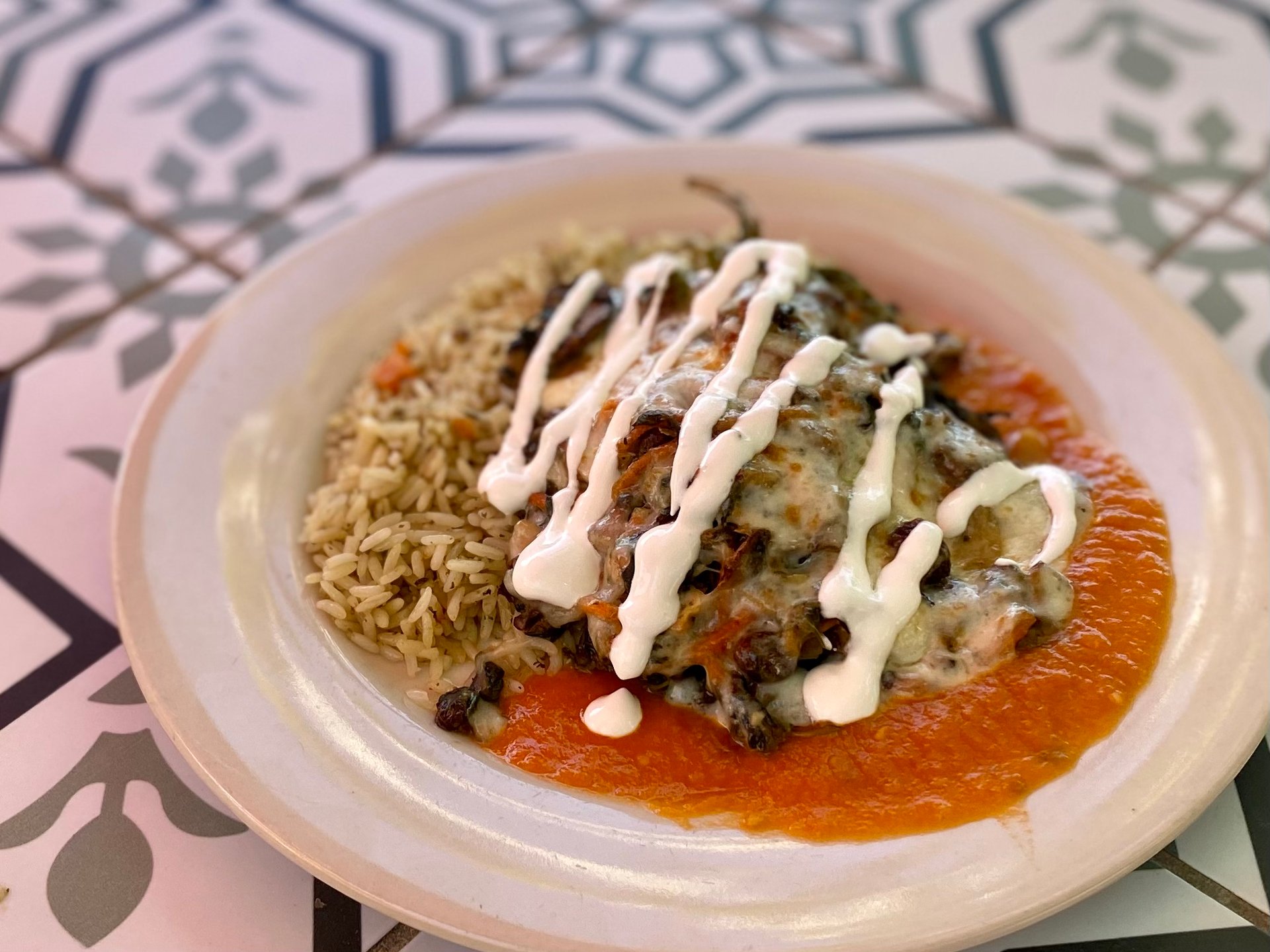 Chile Relleno - Menu - El Monumento - Mexican Restaurant in Georgetown, TX