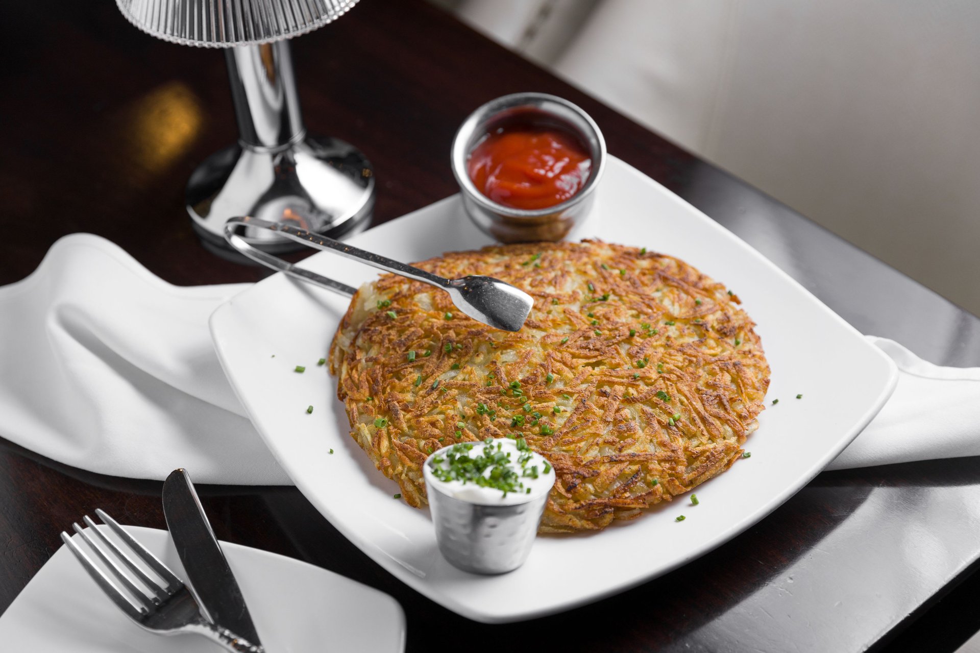 Steak House Hash Browns - Recipe - Roadfood