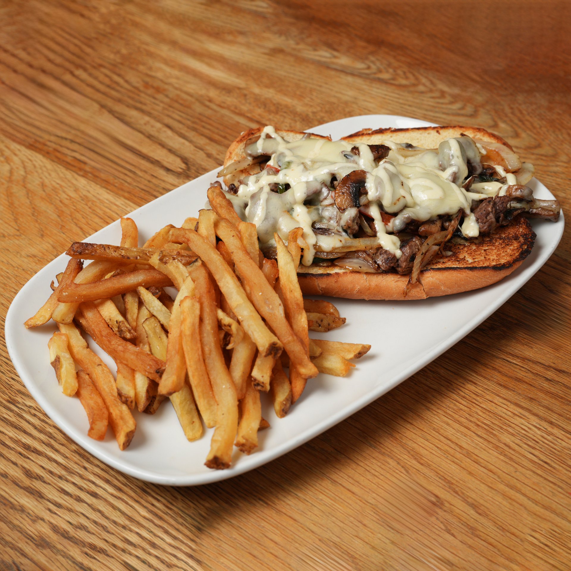 Provolone Cheese Make A Philly Cheesesteak Philly Cheesesteak